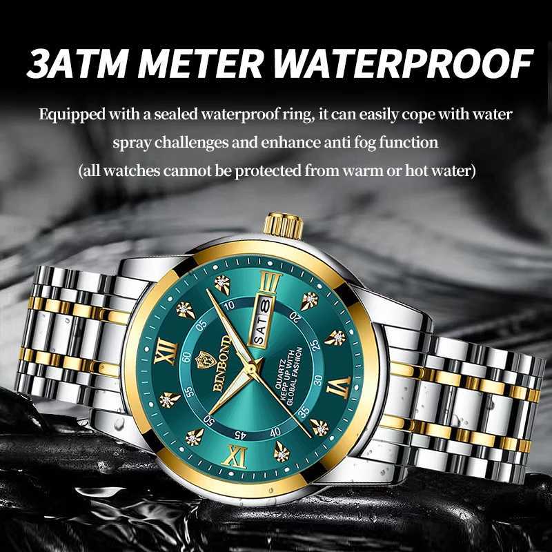 2024 Top Luxury Fashion Diving Watch Mens 30ATM Waterproof Date Watch Sports Watch Mens Quartz Watch Relogio Masculino W240902