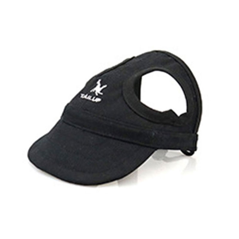 Pet Dog Caps Summer Solid Color Cap Small Puppy Pets Dog Baseball Visor Hat Outdoor Accessories Sun Bonnet Cap Travel Helmet