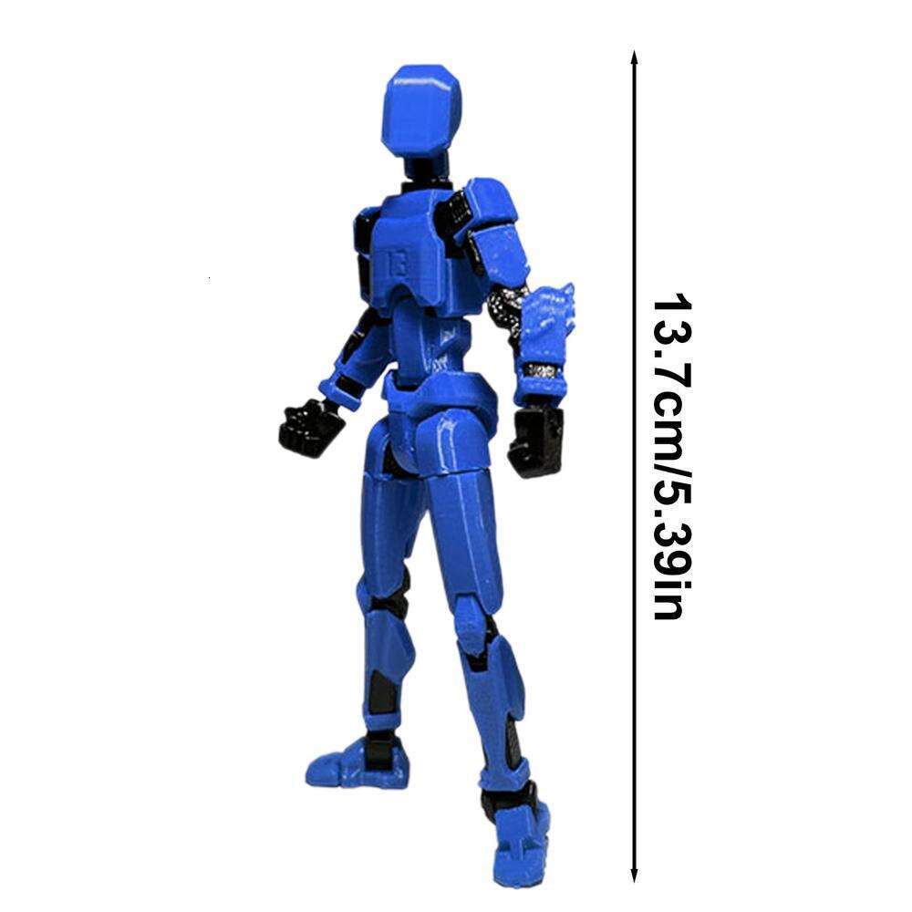Interactive 3D Printed Titan 13 Mannequin Action Dolls Multifunctional Toy Collection for Children and Gamers block figure