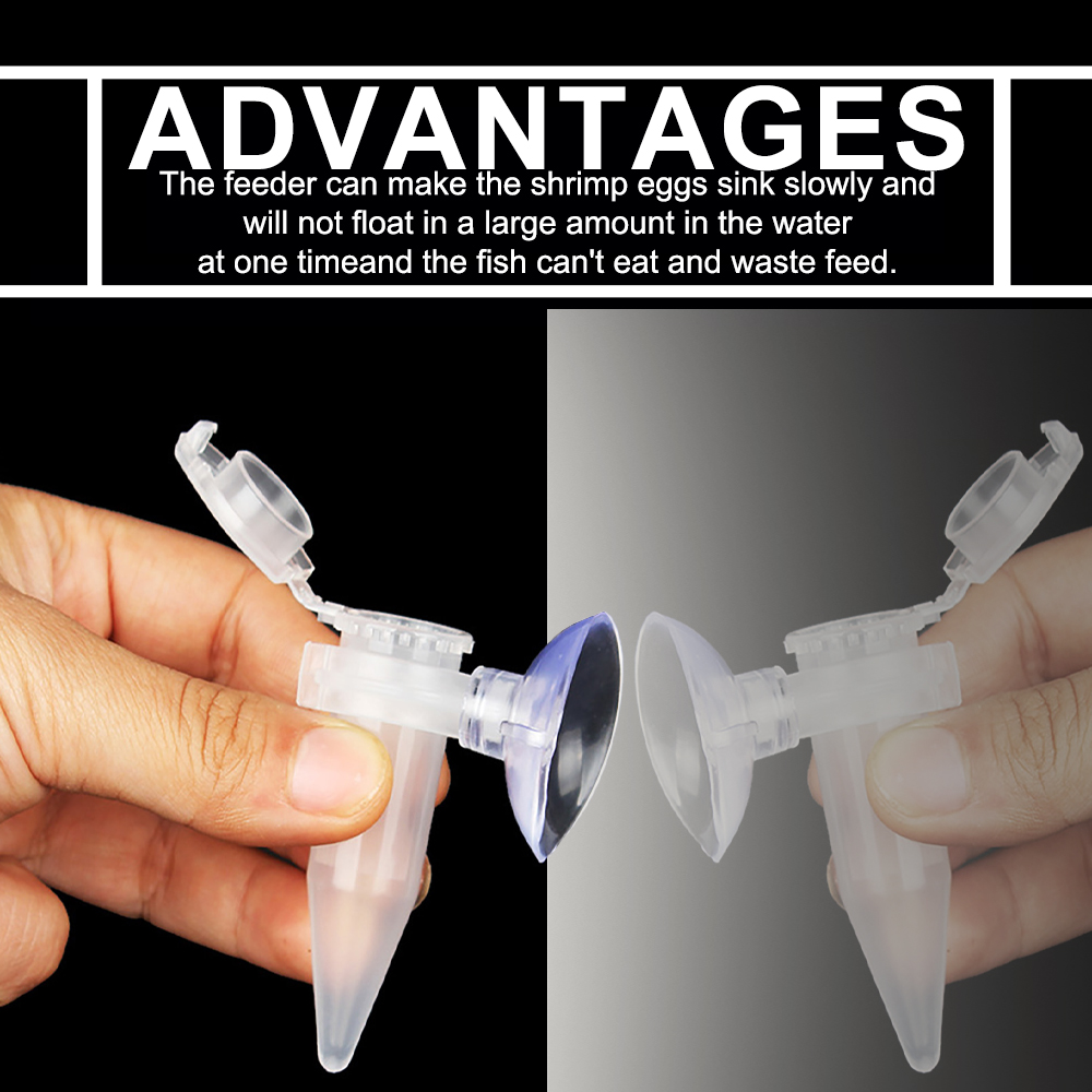 Automatic Fish Feeder Cone Shrimp Egg Worm Funnel Cup Feeding Tool Ring Ornamental Tank Aquarium Accessories With Suction