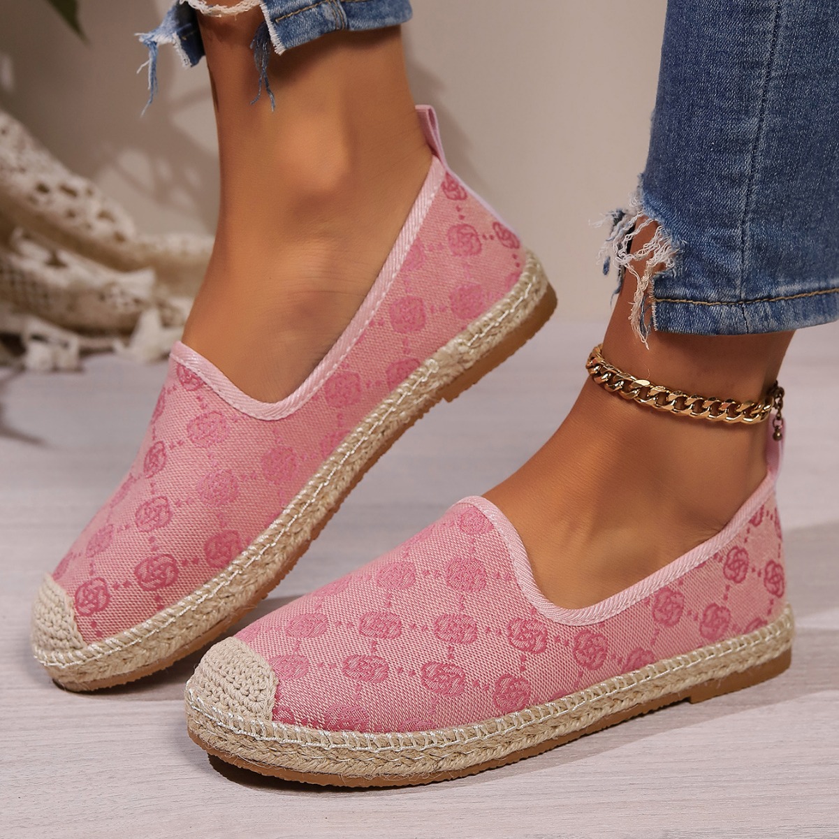 hot New Summer Casual Soft Portable Walking Flat Soles for Breathable Sneakers Women Canvas Shoes