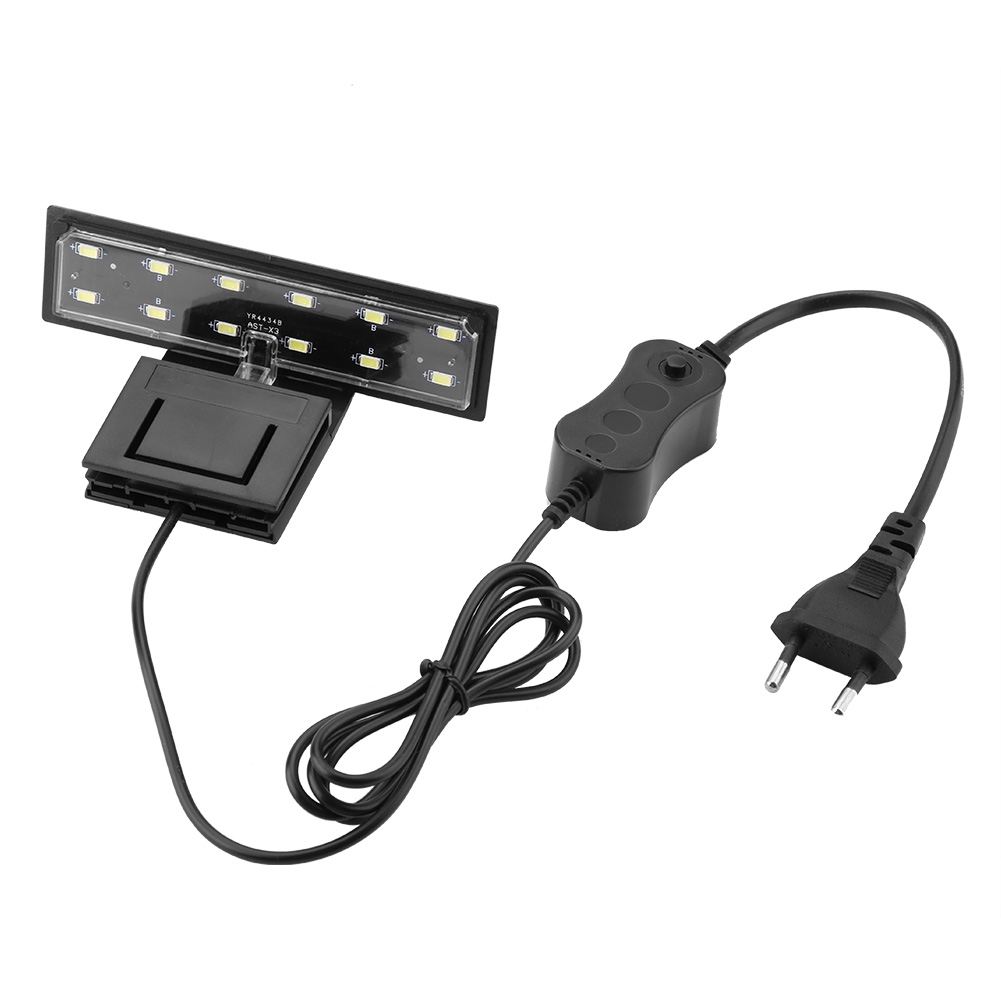 Aquarium Clip Lamp Waterproof Clip on Lamp Slim LED Aquarium Light Plants Grow Lighting Aquarium Light Slim LED