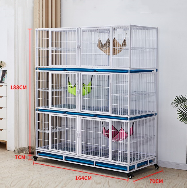 China factory commercial cheap indoor Three layers cat cage