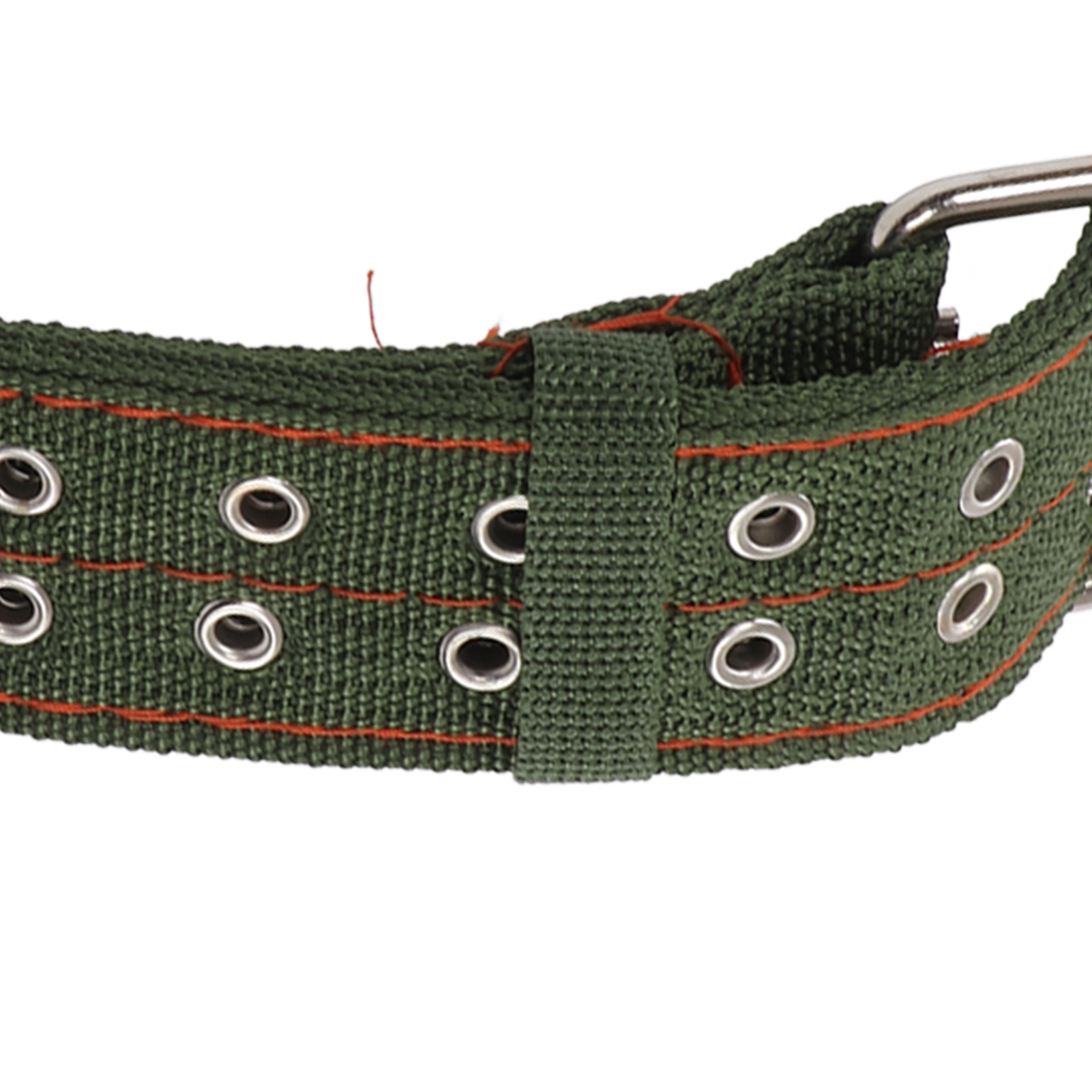 Cow Collar Adjustable 4 Layer Canvas Calf Collar With 2 Rows Metal Buckle For Horse Sheep Cattle Dog