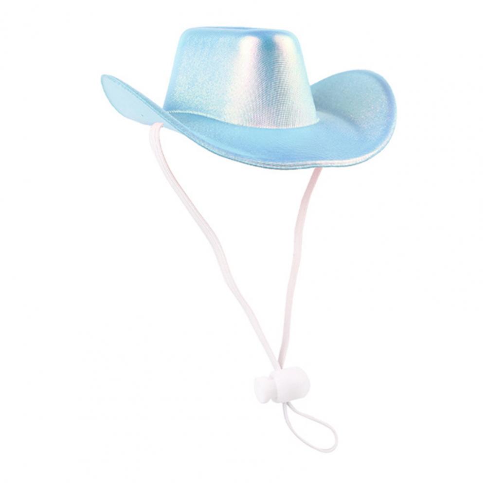Pet Party Costume Pet Cowboy Hat Dog Cap Fun Outdoor Accessories for Small Dogs Cats for Cosplay Beach Parties Christmas Street