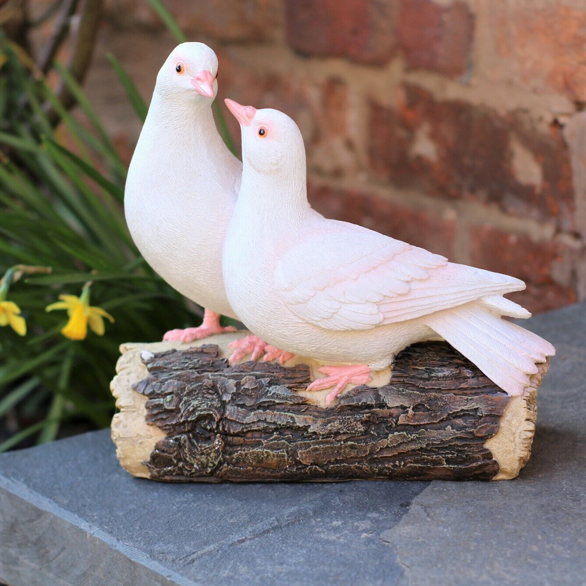 Garden Decorations Resin Dove Statue Home Decor Sculpture Bird Lover Gift
