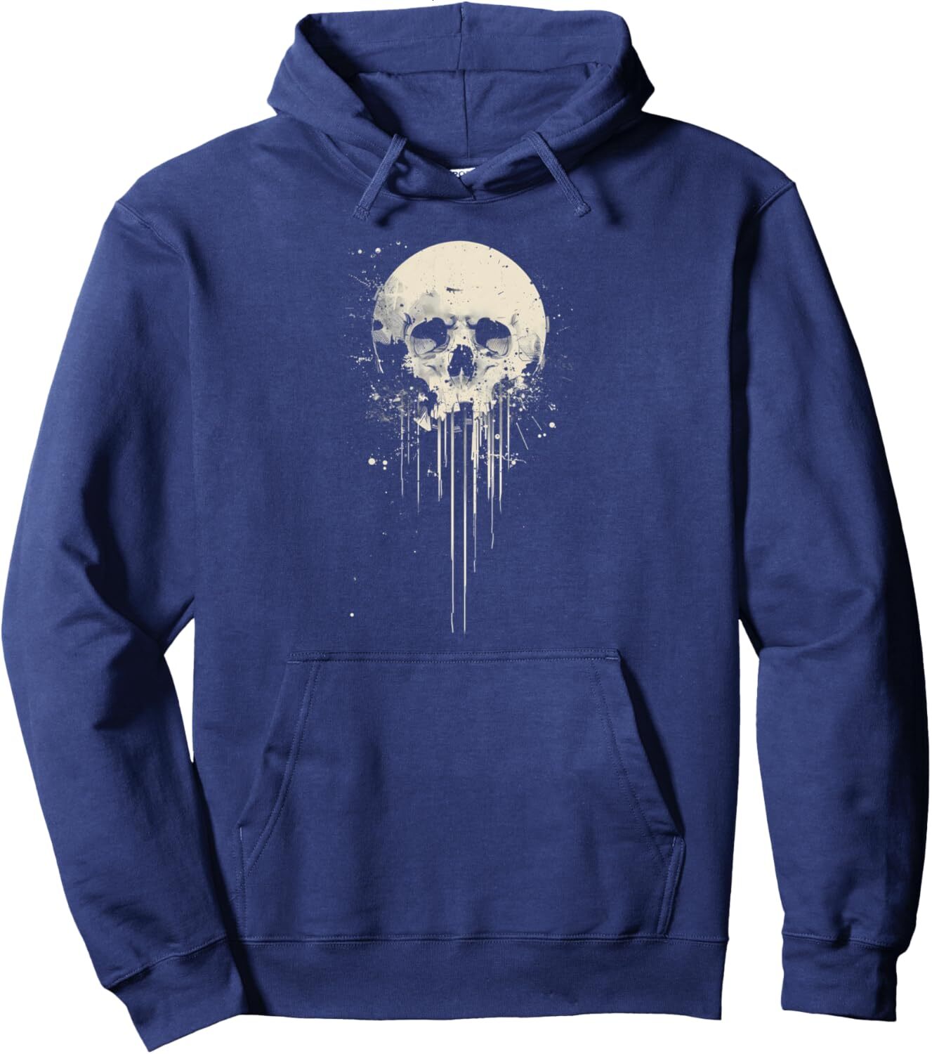Hoodie for Mens Womens Skull Art Graphic Design Distressed Style Halloween Costume Pullover Hoodie Graphic Hoodies sweatshirt 2025