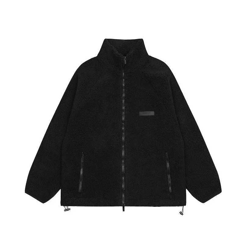 Men's Jackets Fog Brand Mens Zipper Hoodie Autumn/Winter New Street Fashion Jacket J240830