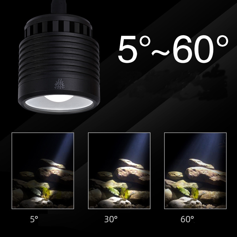 WEEK AQUA Mini7pro-F Led Light Waterproof Aquarium Lamp Fish Tank Mini Lighting Plant Fishbowl Accessories Terrarium Supplies