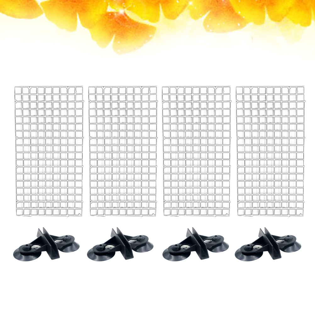 Aquarium Spliced Lattice Plate Partition Lattice Supplies for Betta Fish Aquarium Isolation Board Separator Filter Plate Fish