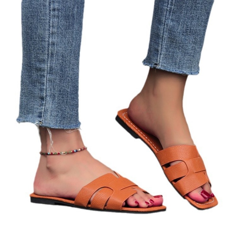 Slippers Summer Women Outdoor Beach Flip ps Female Flat Sandals Woman Trend Design Slides Shoes Plus Size 43 8b51