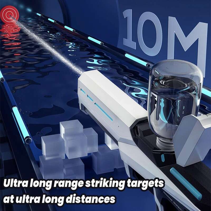 New Electric Continuous Gun Splashing Festival Automatic Water Absorption High Pressure Strong Pulse Children's Toy