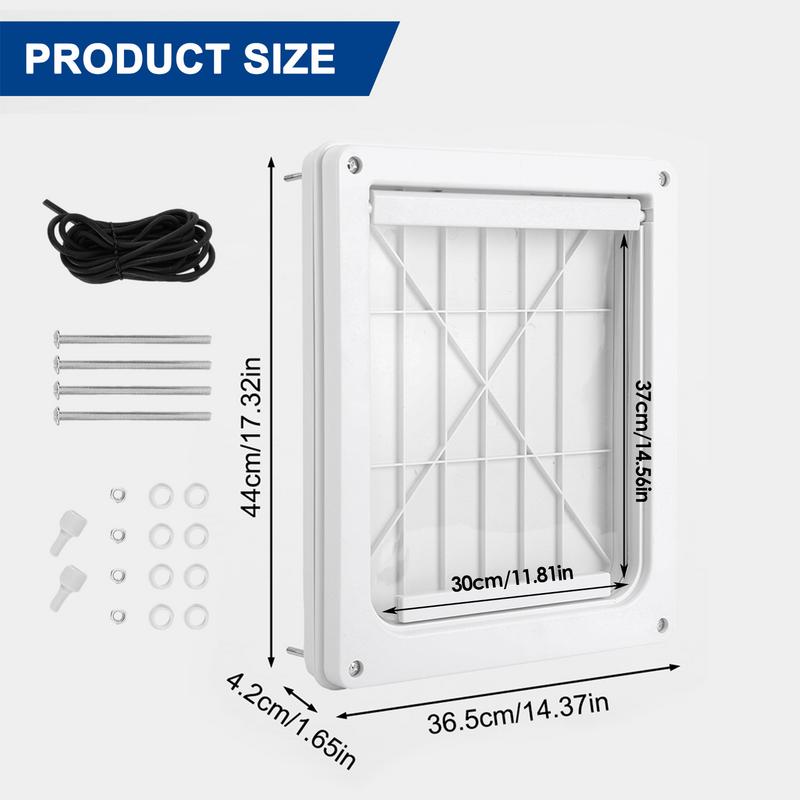 Dog Door For Large Dogs Pet Door Weatherproof Doors Lightweight Pet Safe Dog Door With Transparent Flap