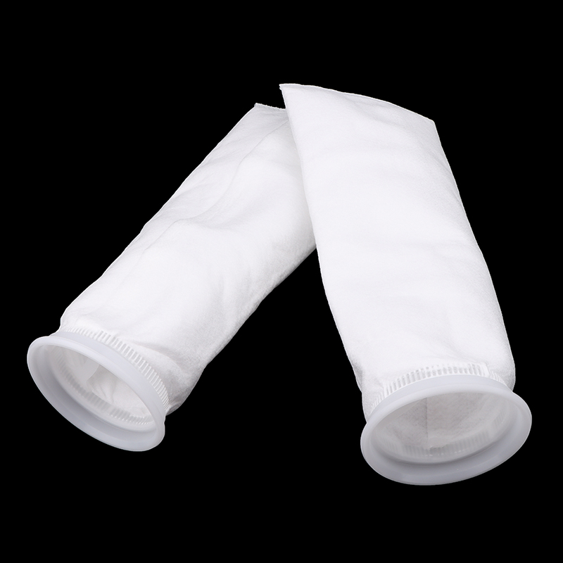1PCS Aquarium Filter Socks Bags 50/75/100/150/200 Micron Reusable Fish Tank Felt Filter Bags For Fish Tank Filtration Pond