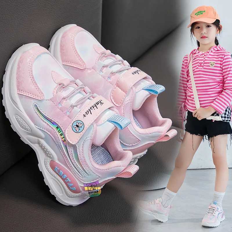 New Children Breathable Sneakers Fashion Mesh Casual Kids Sports Size 26-37 Shoes H260130