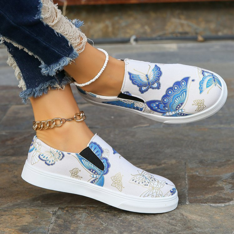 Print Loafers Women Flats Platform 2024 Spring Sneakers Casual Sport Female Fashion Designer Walking Running Shoes f753 13c6