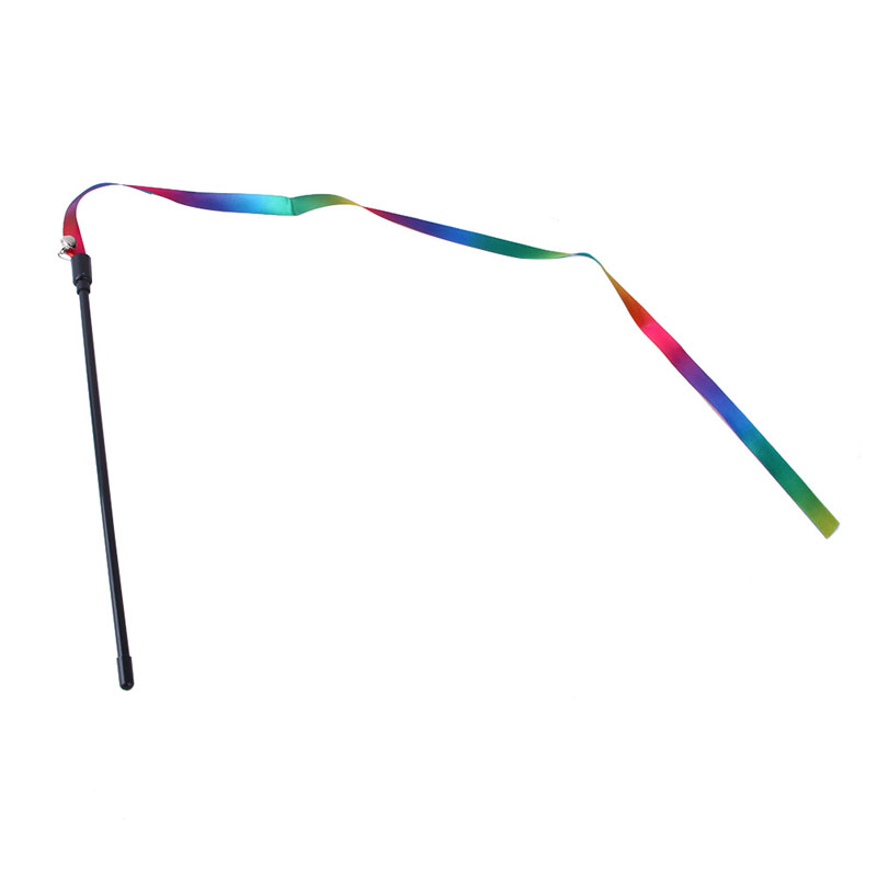 Funny Cat Toy Set Interactive Cat Teasing Stick Feather Replacement Head Adjustable Three Section Fishing Rod Pet Supplies