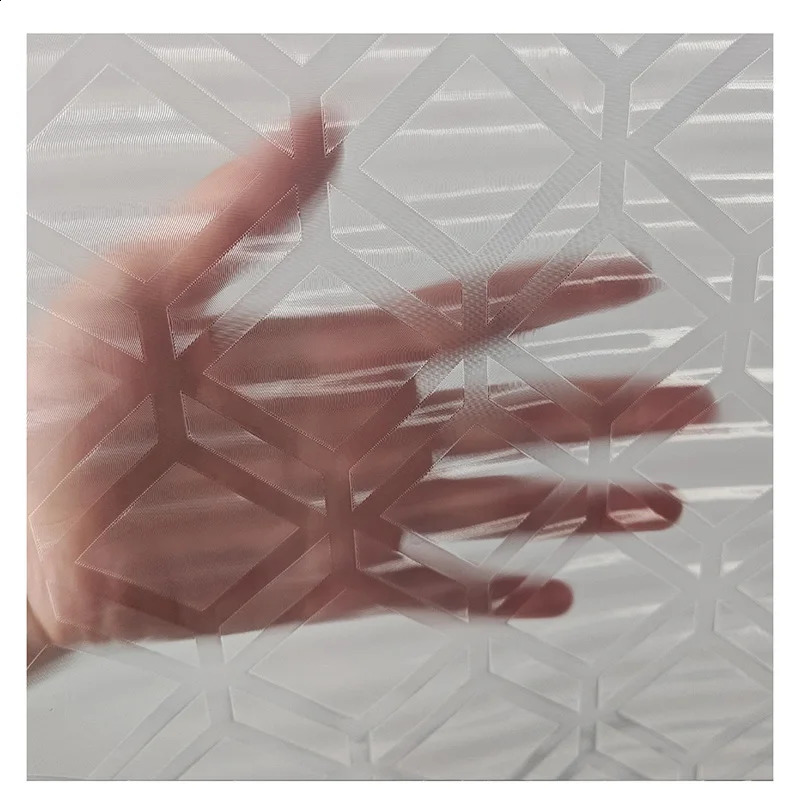 2024 Bathroom Cover 180X200 Waterproof Mildew Waterproof Bathroom Shower Cover Diamond 3D Color Window Cover Bathroom Cover 240903