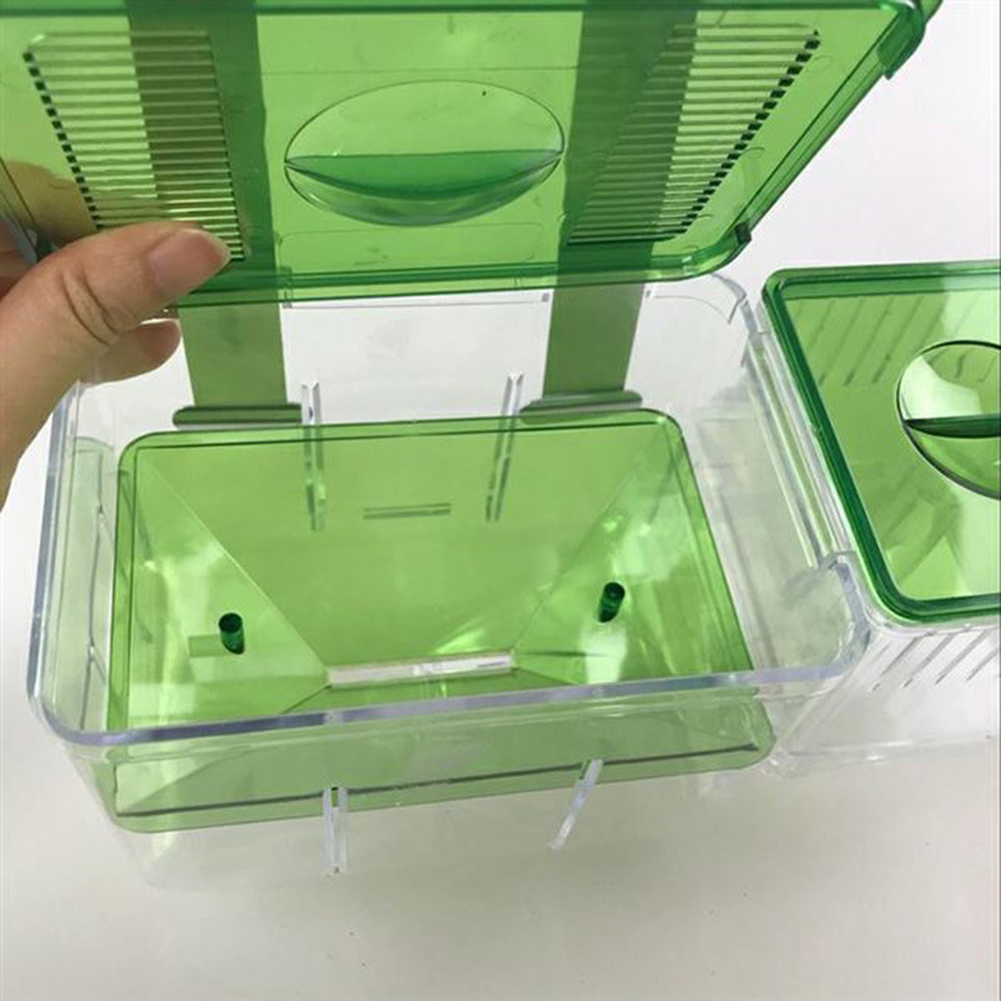 Aquarium Breeder Box Aquarium Fish Tank Hatchery Incubator Breeding Box Isolation Box For Baby Fishes Shrimp Aggressive Fish