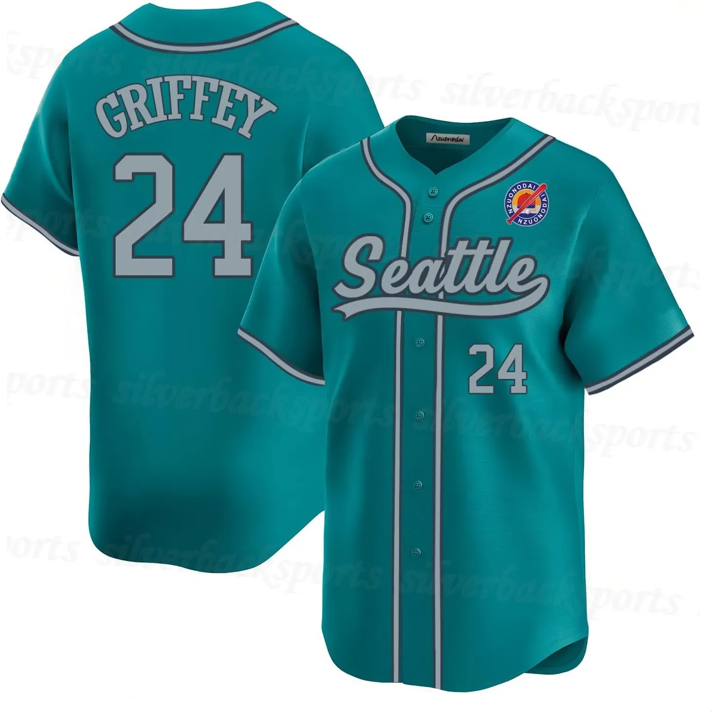 Mens/Youth Seattle ed 13 Abraham 10 Jarred 22 Luis 24 Ken 17 Mitch Custom Baseball Jerseys This baseball uniform is a quick-drying custom-made sportsw