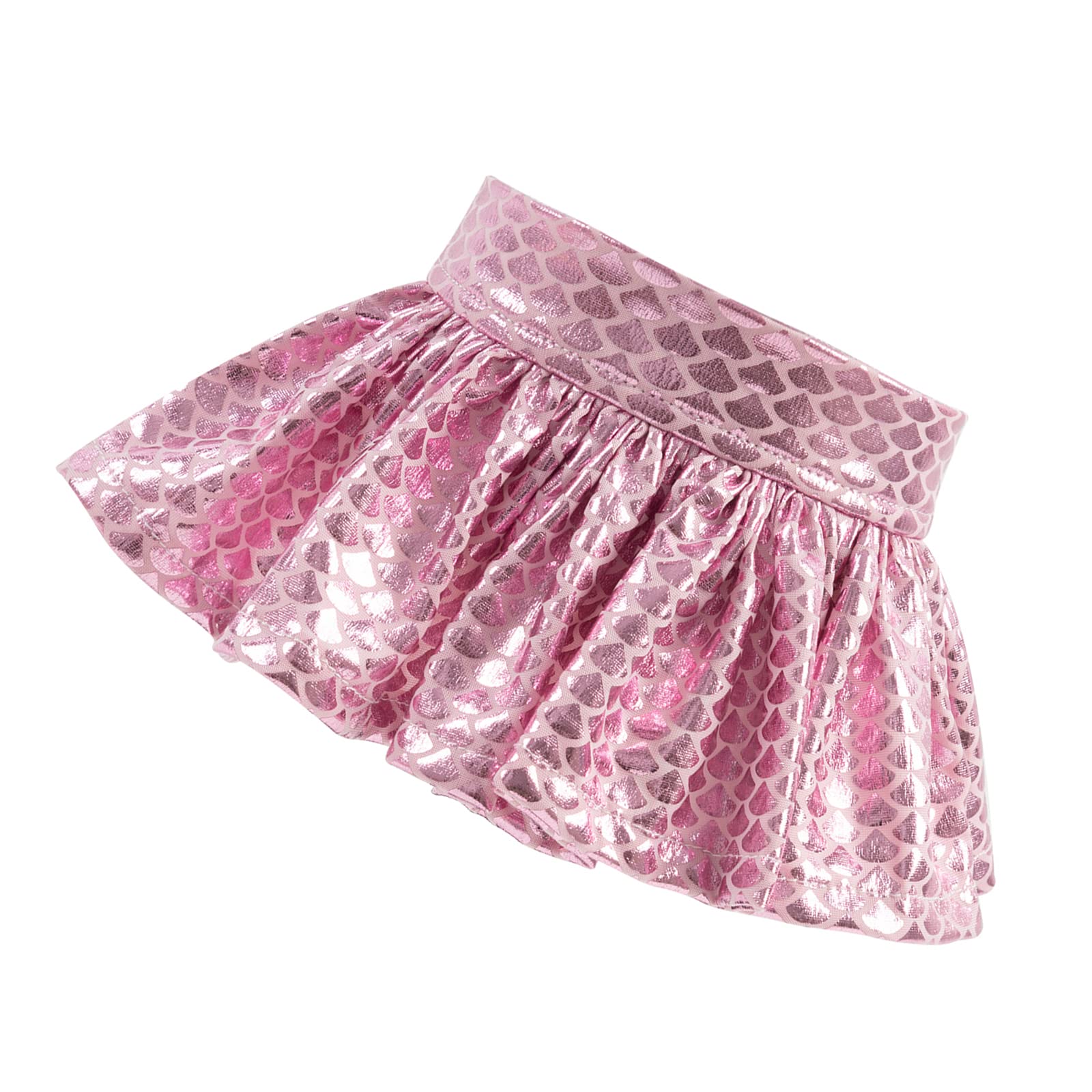 2 Pack Dog Bikini Set,Beach Dog Swimsuit Mermaid Dog Bathing Suit Summer Costume with Shiny Scale Blue & Pink  for Cats Girl Pho