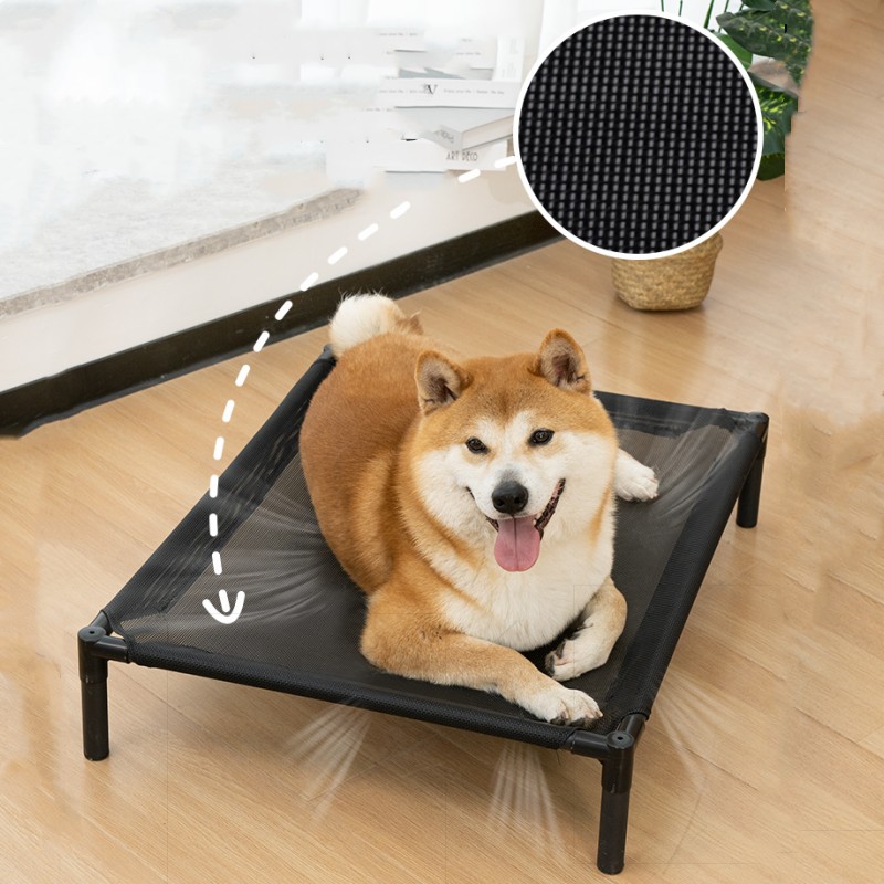 Detachable Kennel Anti-moisturizing Iron Frame Puppy Bed Washable Breathable Dog Beds for Medium Dogs Sleep House