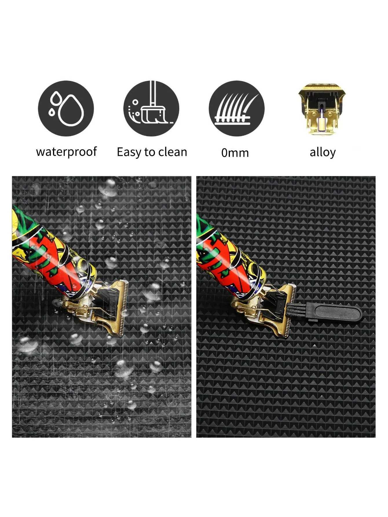 Three-speed Variable Gear T9 Hair Clipper Shaving Hair Trimming Hair Trimming Electric Shaver Boyfriend Gift Barber Clippers W241227