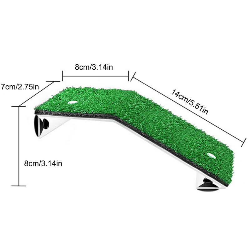 Reptile Lawn Climbing Turtle Basking Platform Ladder Simulation Grass Ramp Aquatic Turtle Water Tank Accessories Habitat Decor