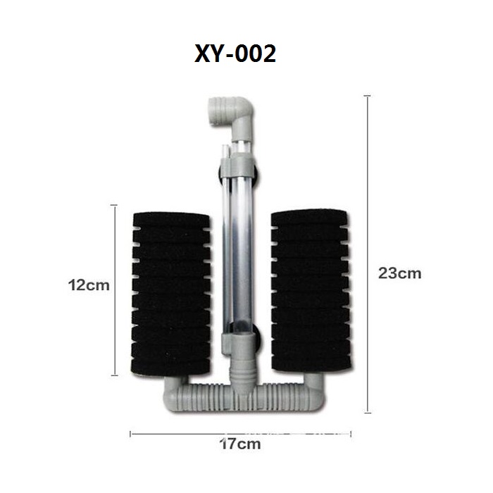 XY-002 Aquarium Fish Tank Bio Sponge Foam Filter for oxygen supply & bacteria