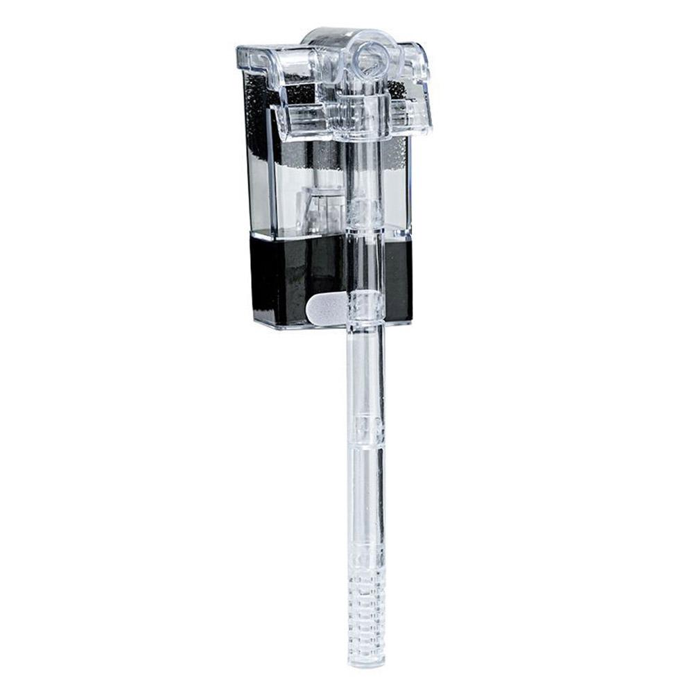 Aquarium Hang On Filter Mini Filter Fish Tank Waterfall Filter Hang On External Aquarium Filter USB Interface 2.5W Flow 250H/L