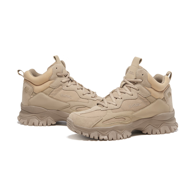 GOLDEN CAMEL Hiking Shoes Men Women High-top Men's Boots Shock-absorb Male Sneakers Wear-resistant Shoes for Men 2023 Summer New