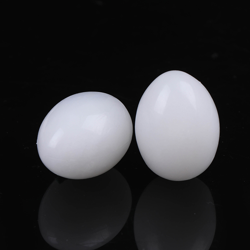 10PCS/lot Fake Eggs Plastic Pigeon Egg Solid Hatching Supplies