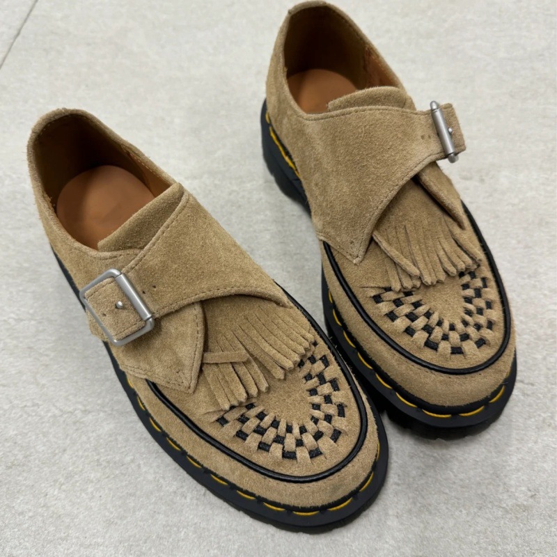 Women's Retro Thick Sole Small Leather Shoes for Women 2024 New Metal British Style Thick Heels Lightweight Mary Jean Lefu Shoes