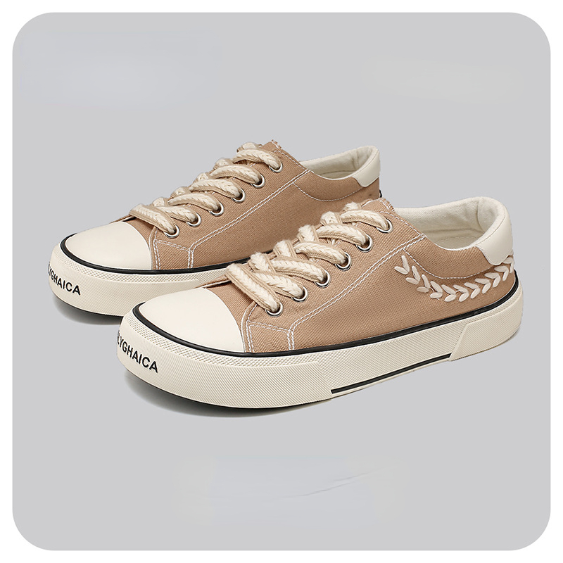 Original Men Sport Shoe 2023 Autumn Classic Canvas Shoe Lace Up Allmatch Board Shoe Men Tennis Shoe Trend Student Men Shoe Tenis