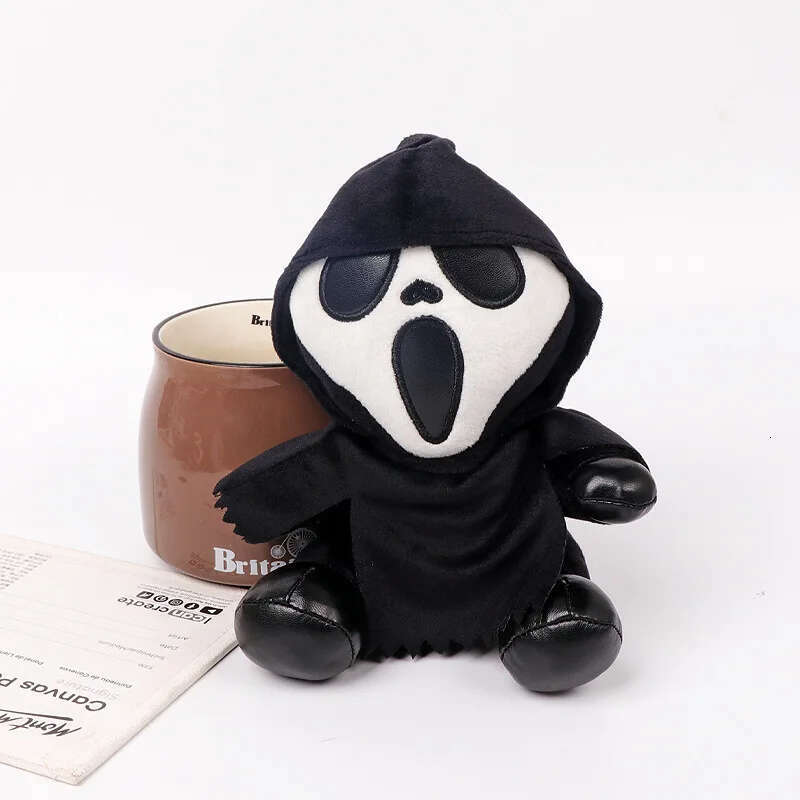 New Ghostface Plush Toy Death Figure Grie Company Holiday Children's Doll Halloween Gifts