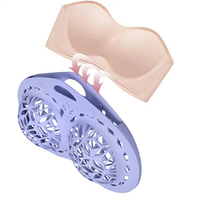 Bra Laundry Bag Underwear Wash Package Brassiere Clean Pouch Anti Deformation Silicone Mesh Lingerie Bags for Washing Machine 240902