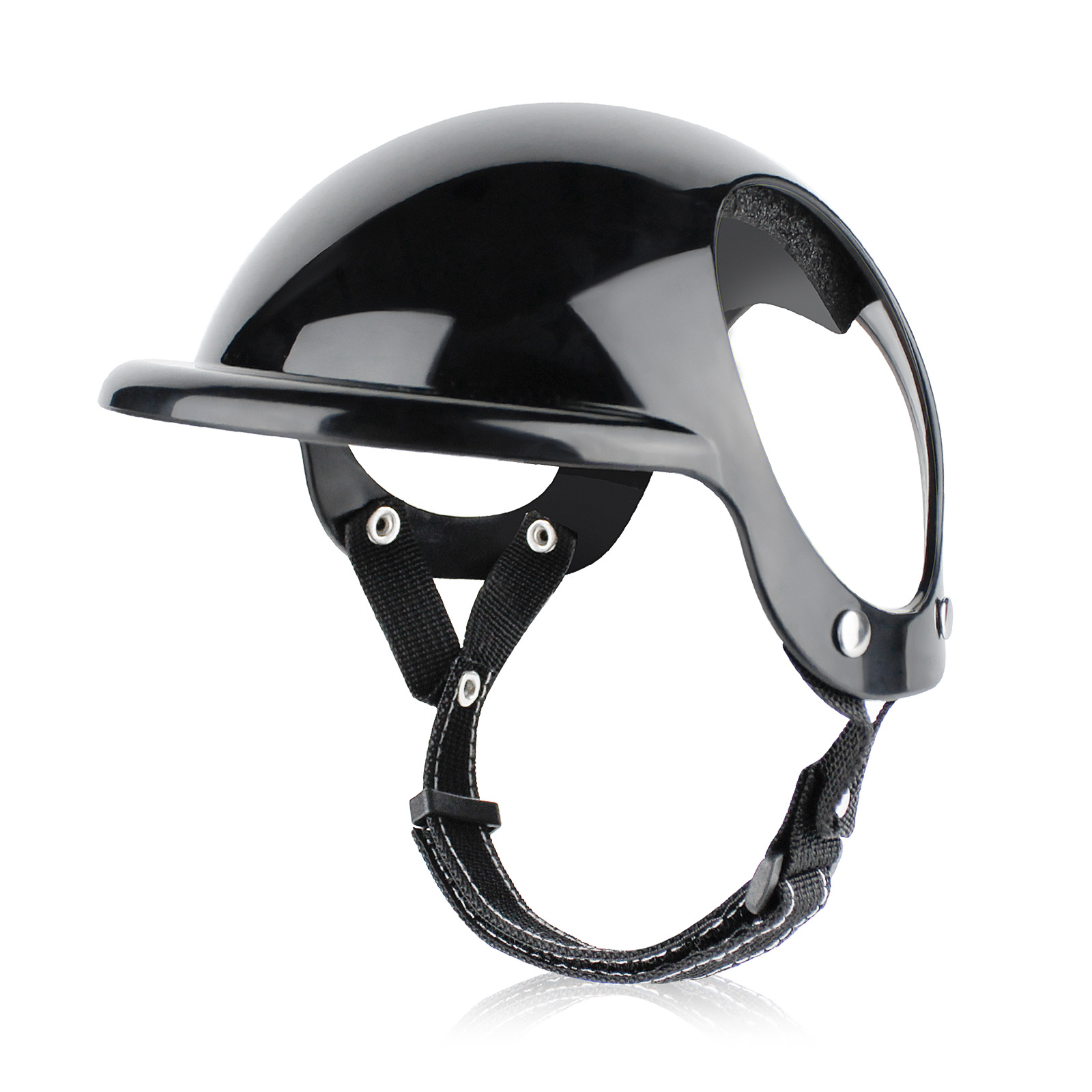 New Pets Headdress Black Pet Apparel & Accessories Headdre Dog Safety Helmet