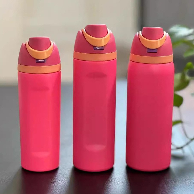 19Oz 24Oz 32Oz Owala Same Style Stainless Steel Sports Water Bottle Drinking Tumbler Outdoor Camping Cup Vacuum Insulated Travel Mugs