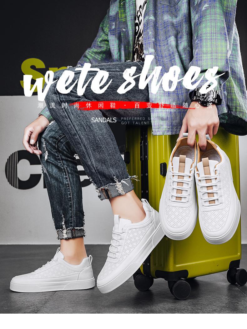 CYYTL Mens Shoes Leather Sneakers Casual Summer Skateboard Designer Outdoor Sports Platform Walking Loafers Ankle Tennis dh1102140750