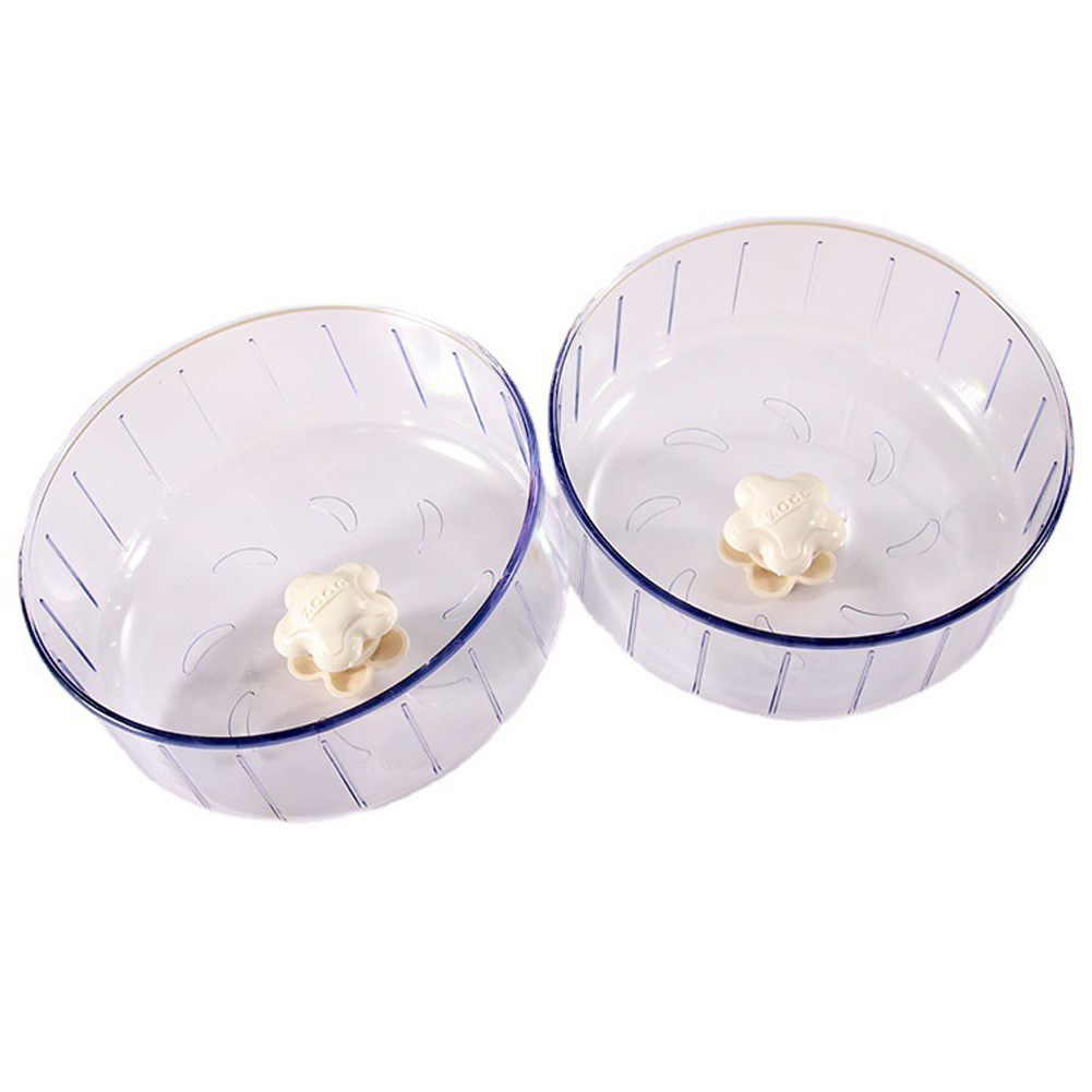 6.7inch Hamster Wheel, Silent Transparent Hamster Exercise Running Wheel, Small Animals Pet Exercise Running Toys For Cage
