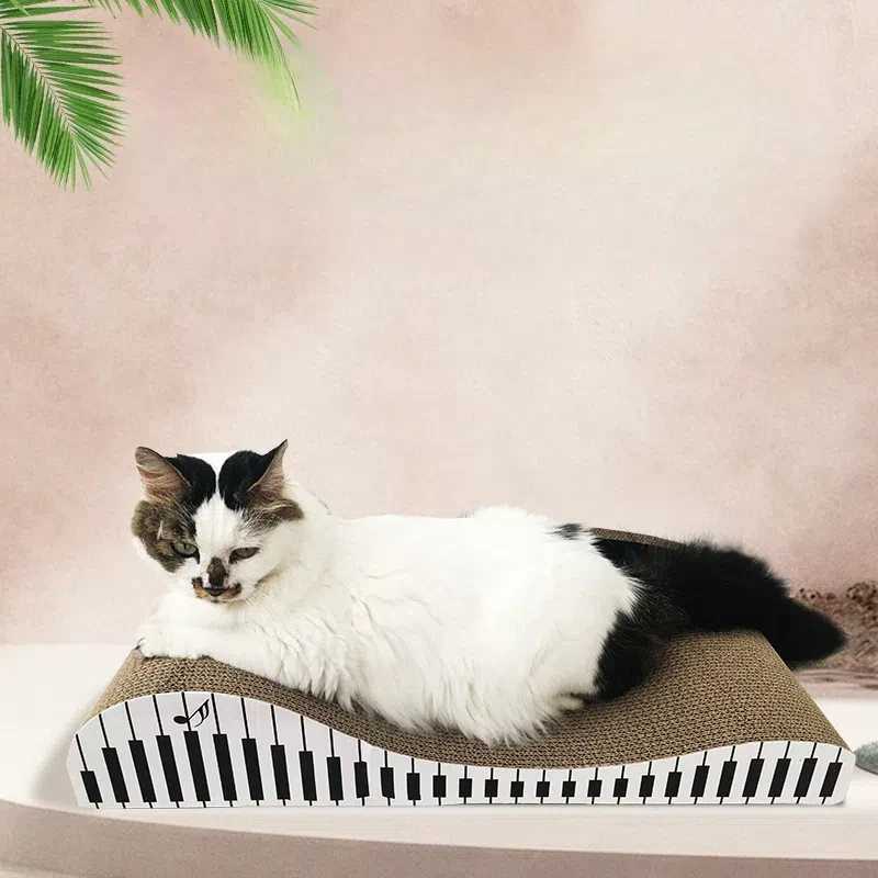 Cardboard Cat Sofa cat Scratcher kitte Scratch Bed durable cat Scratching Board corrugated paper kitten scratching boardXJ240817