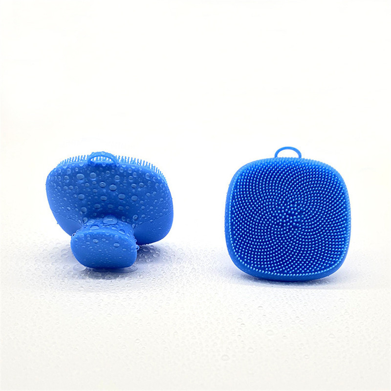 Silicone Face Scrubber Exfoliator Brush, Manual Facial Cleansing Exfoliating Brush, Gentle Face Scrub Wash Brush For Women And Men Cepillo Exfoliante 