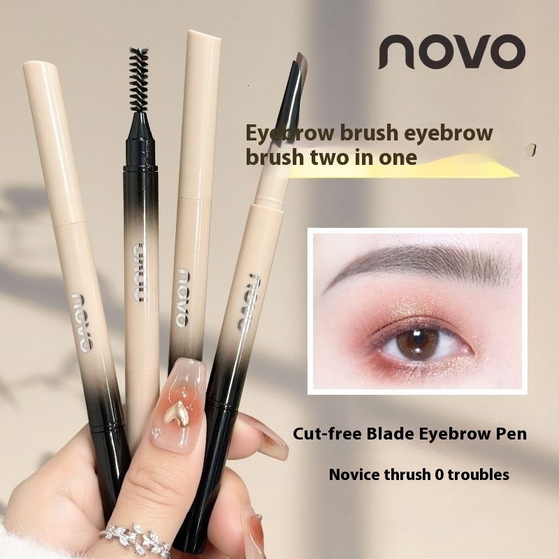 Beginner-Friendly NOVO Blade Eyebrow Marker - Longlasting, Waterproof, and Sweat Proof