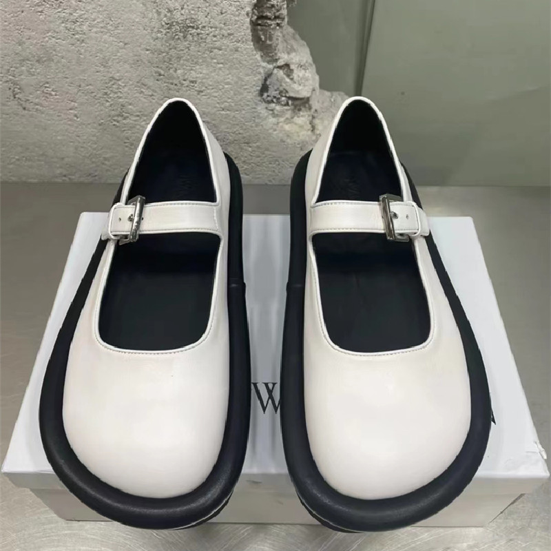 2025 new Jane Mary Platform 9acbd New Women's Women Thick Heels Trendy Street Lolita Shoes Round Toe Ankle Strap Pumps