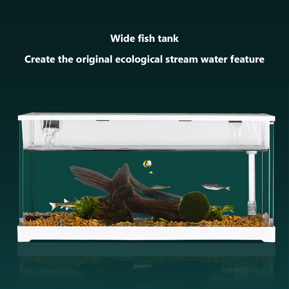 Aquarium Starter Kit Acrylic Small Fish Tank Ultra Clear Fish Tank With Filter Pump Small Beta Fish Tank Filter For Betta Shrimp