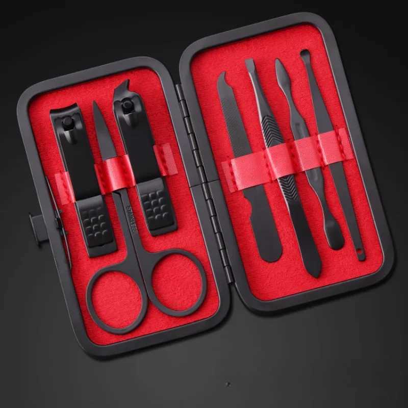 Clipper Manicure pcs Cutters Set Nail Stainless Household Steel 7/10/12/16 Ear Spoon Nail Clippers Pedicure Nail Scissors ToolXJ2409