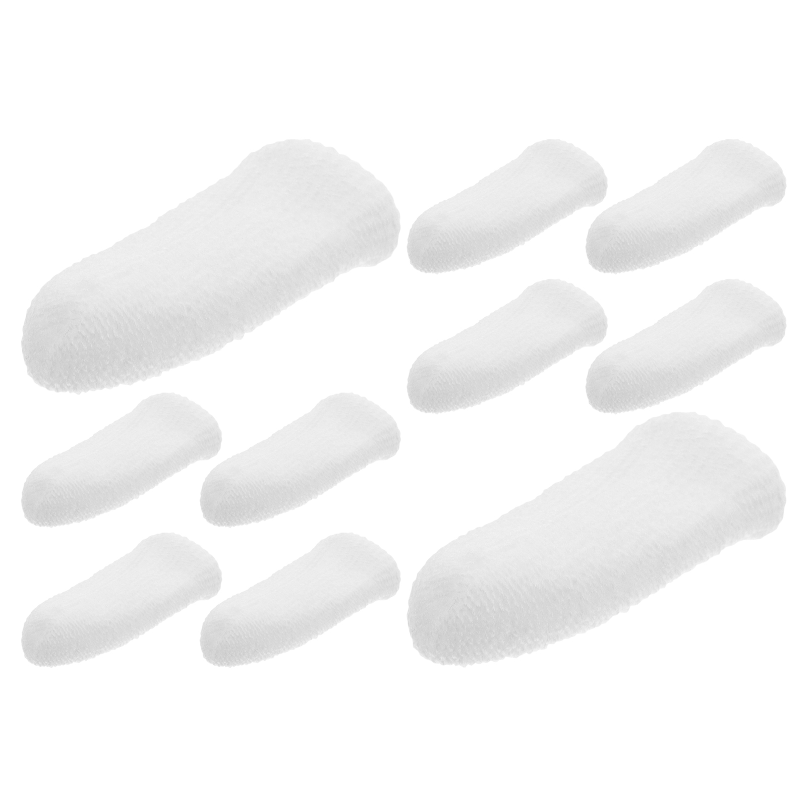 10 Pcs Pet Cleaning Finger Cots Dog Toothbrush Teeth Toothbrushes Cleaner Cat Wipes