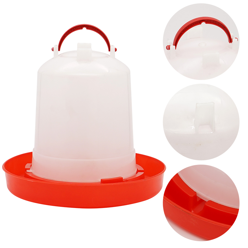 1.5/2.5/4L Chicken Coop Water Dispenser Drinker Rooster Hen Drinking Cups Fountain Farm Animal Poultry Feeding Watering Supplies