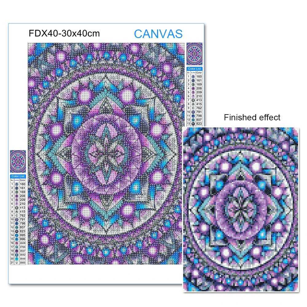 New DIY 5D Diamond Painting Moon Tree Full Round Mosaic Landscape Flower Diamond Embroidery Art Rhinestone for Home DecorXJ240816