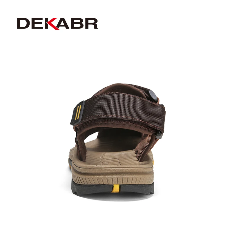 DEKABR Casual Men Summer New Large Size Soft New Men's Outdoor Lightweight Beach Sandals Fashion Mens Shoes b943